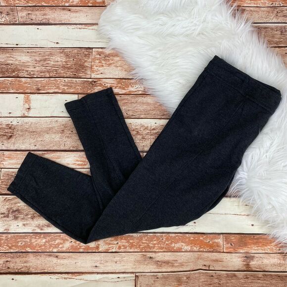 Calvin Klein Womens Power Stretch Seamed Compression Legging Sz MD Charcoal Gray - Picture 2 of 8